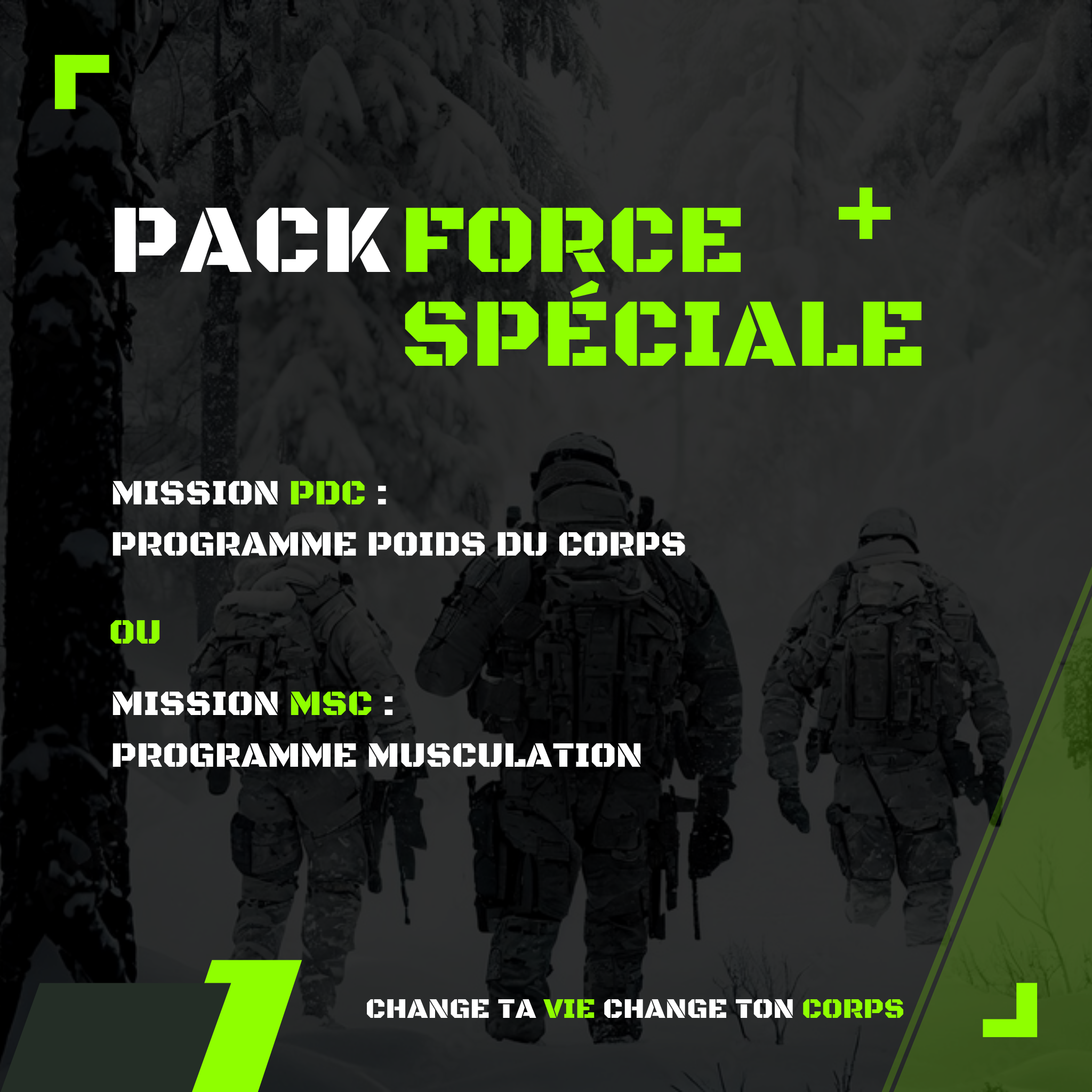 PACK FORCE SPÈCIALE