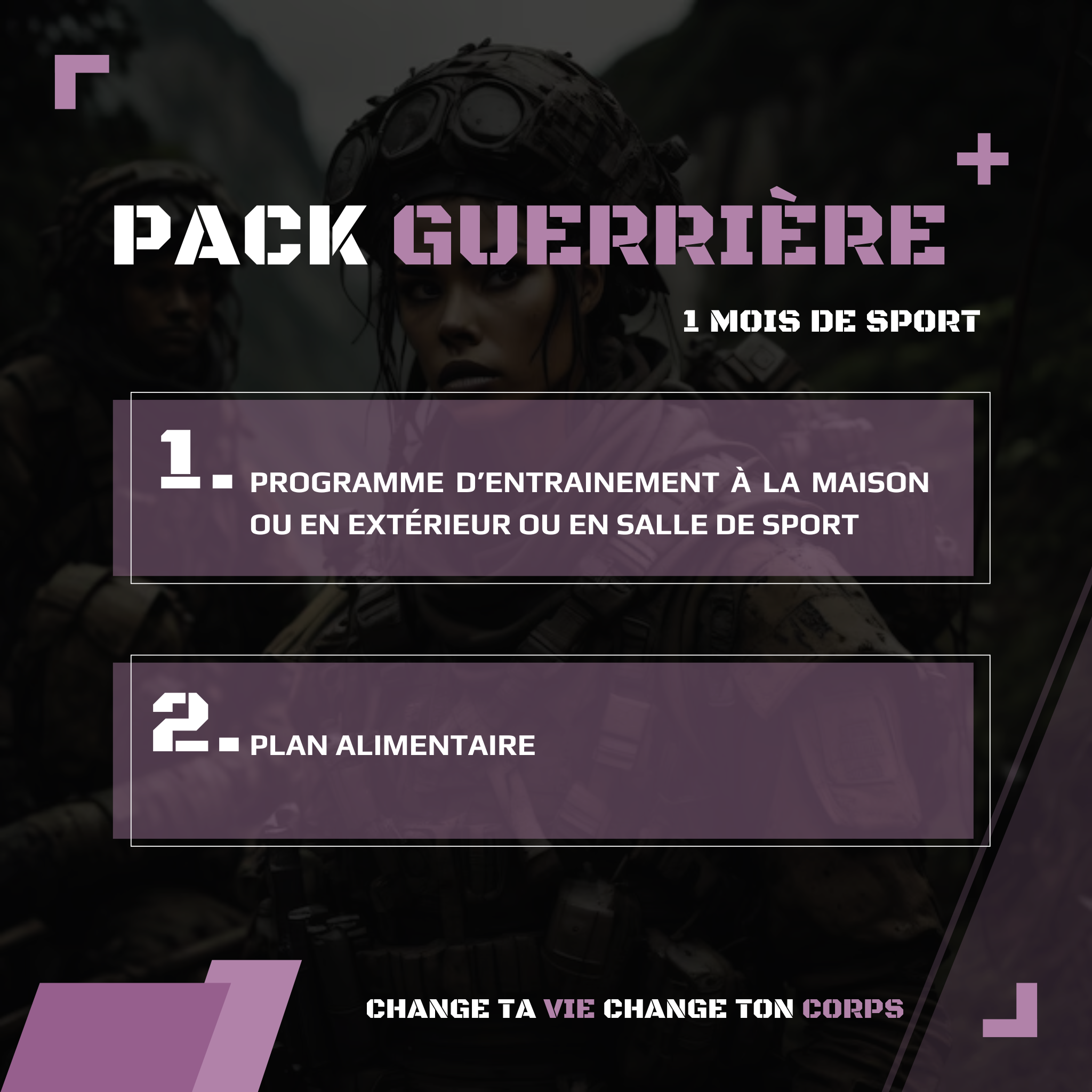 PACK GUERRIÈRE